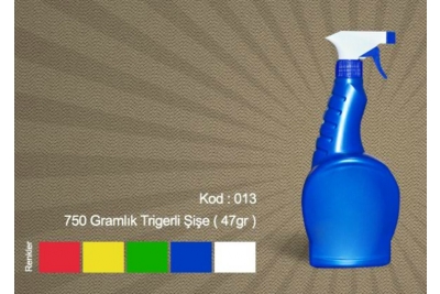 750 gramlık trigerli şişe (47 gr)