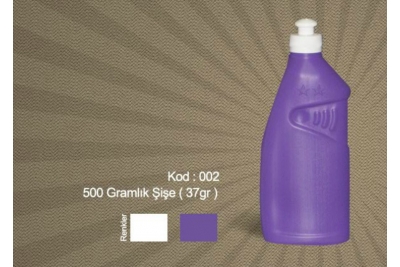 500 gramlık şişe (37 gr)