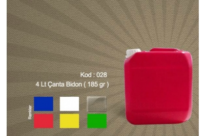 4 Lt Çanta Bidon(185 gr)