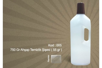 Ahşap temizlik şişesi 750 gr(55 gr)